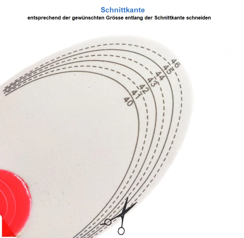 OrthopSohle | Fuß- und Hüftschmerzen einfach gesund laufen (1 Paar) 4