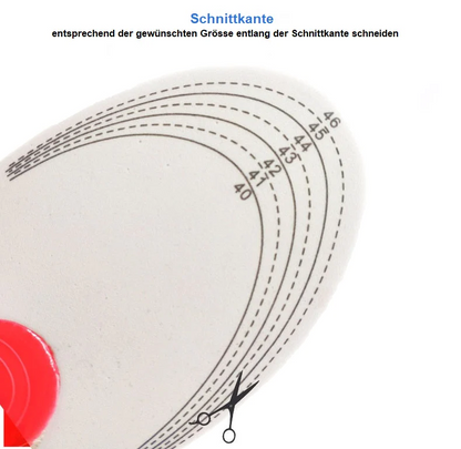 OrthopSohle | Fuß- und Hüftschmerzen einfach gesund laufen (1 Paar) 4