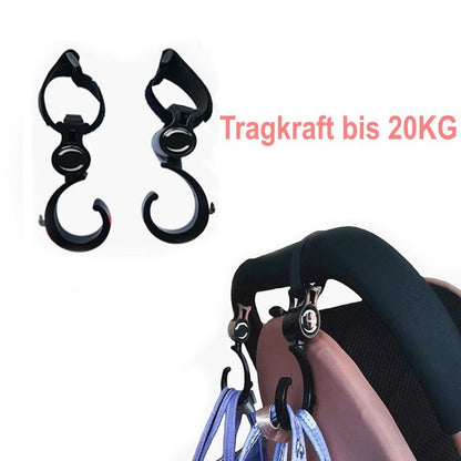 Taschenhalterungen für Kinderwagen (2 Stück)