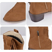 Lade das Bild in den Galerie-Viewer, Pullino – Stylishe Cowboystiefeletten
