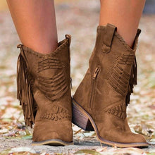 Lade das Bild in den Galerie-Viewer, Pullino – Stylishe Cowboystiefeletten
