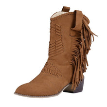 Lade das Bild in den Galerie-Viewer, Pullino – Stylishe Cowboystiefeletten
