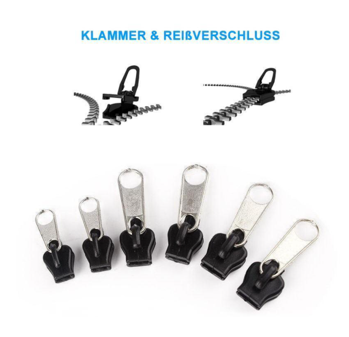 Reißverschluss Set - So reparierst du jeden Reißverschluss