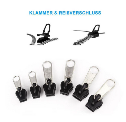 Reißverschluss Set - So reparierst du jeden Reißverschluss