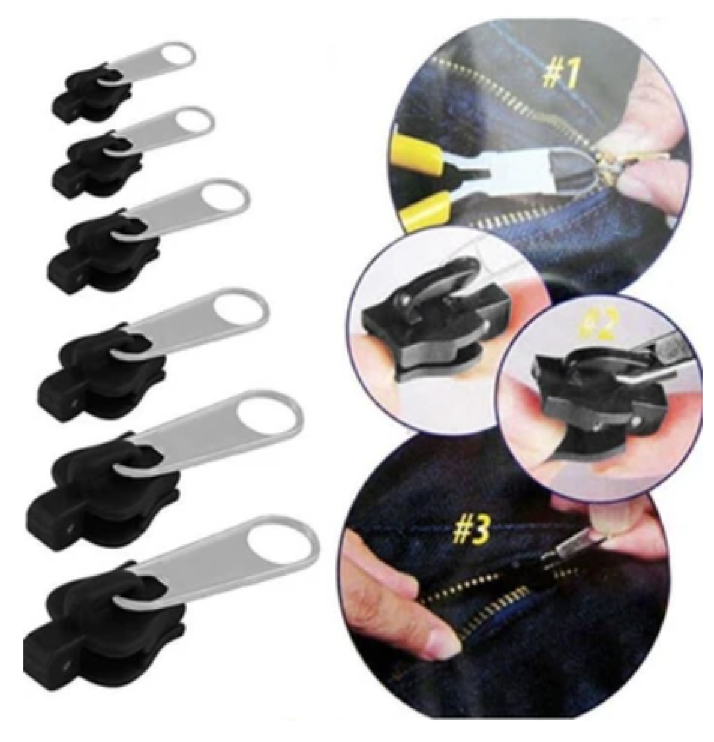 Reißverschluss Set - So reparierst du jeden Reißverschluss