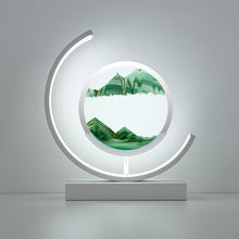 Lade das Bild in den Galerie-Viewer, Sandscape light™ | Die Kunst des Sandes der Tiefsee - wunderschön, vielseitig, mit Beleuchtung _weiß grün
