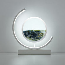 Lade das Bild in den Galerie-Viewer, Sandscape light™ | Die Kunst des Sandes der Tiefsee - wunderschön, vielseitig, mit Beleuchtung _weiß grün 3
