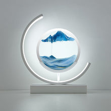 Lade das Bild in den Galerie-Viewer, Sandscape light™ | Die Kunst des Sandes der Tiefsee - wunderschön, vielseitig, mit Beleuchtung _weiß blau
