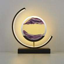Lade das Bild in den Galerie-Viewer, Sandscape light™ | Die Kunst des Sandes der Tiefsee - wunderschön, vielseitig, mit Beleuchtung _schwarz lila
