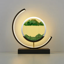 Lade das Bild in den Galerie-Viewer, Sandscape light™ | Die Kunst des Sandes der Tiefsee - wunderschön, vielseitig, mit Beleuchtung _schwarz grün
