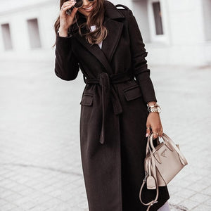 Eleganter Vintage Wintermantel