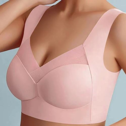 Seamly - Bequemer nahtloser BH (1+1 gratis) - hauchdünn, elastisch, mit Push-Up-Effekt_lieblingsladen_rosa