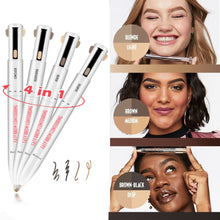 Lade das Bild in den Galerie-Viewer, Beckisue™ 4 in 1 Augenbrauen-Stift | 1 + 1 GRATIS
