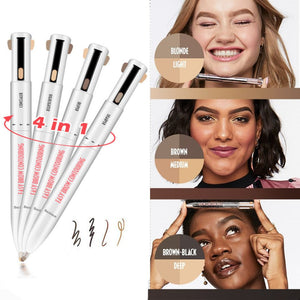 Beckisue™ 4 in 1 Augenbrauen-Stift | 1 + 1 GRATIS