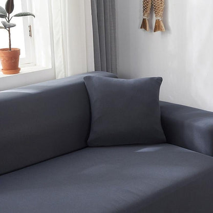 Waschbarer Sofabezug - Erweckt Dein Sofa zu neuem Leben - verlängert die Lebensdauer, wasserdicht, dehnbar_grau