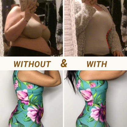 Taillen Trainer BH | 3-in-1 Nahtloser Taillen-Trainer-BH