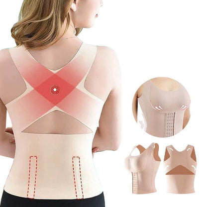 Taillen Trainer BH | 3-in-1 Nahtloser Taillen-Trainer-BH