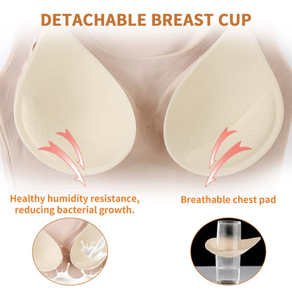 Taillen Trainer BH | 3-in-1 Nahtloser Taillen-Trainer-BH