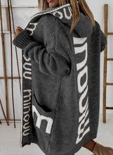 Lade das Bild in den Galerie-Viewer, WOLF Schöner Cardigan|Fleece mit Kapuze
