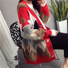 Lade das Bild in den Galerie-Viewer, WOLF Oberbekleidung Gestrickte Jacke
