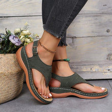 Lade das Bild in den Galerie-Viewer, Sommerschuhe Roman Retro Style Clip Toe Sandalen Frauen Knöchel Schnalle Schuhe
