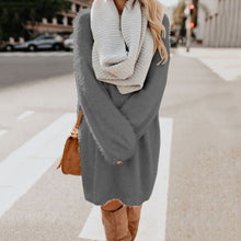 Lade das Bild in den Galerie-Viewer, Warmis - Flauschiges Pulloverkleid für Frauen
