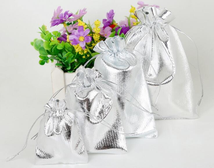 Weihnachtsgeschenkbeutel mit Kordelzug (50 Stück)