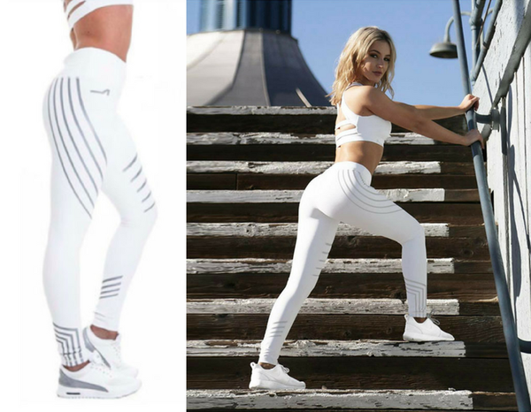 Die perfekte Festival und Party Leggings - Die Trendsetter reflektierende Leggings