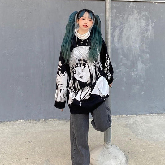 WOLF Anime Loser Pullover