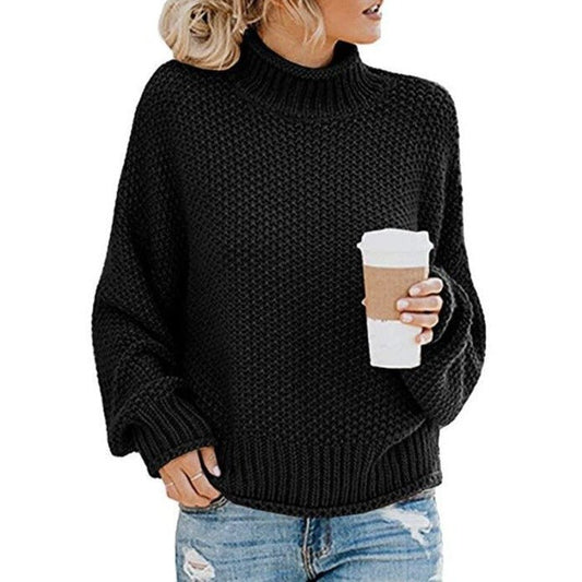 WOLF Ärmel Lose Stricktop Pullover