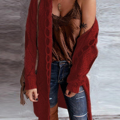 WOLF Ausgehöhlter Kapuzenpulli