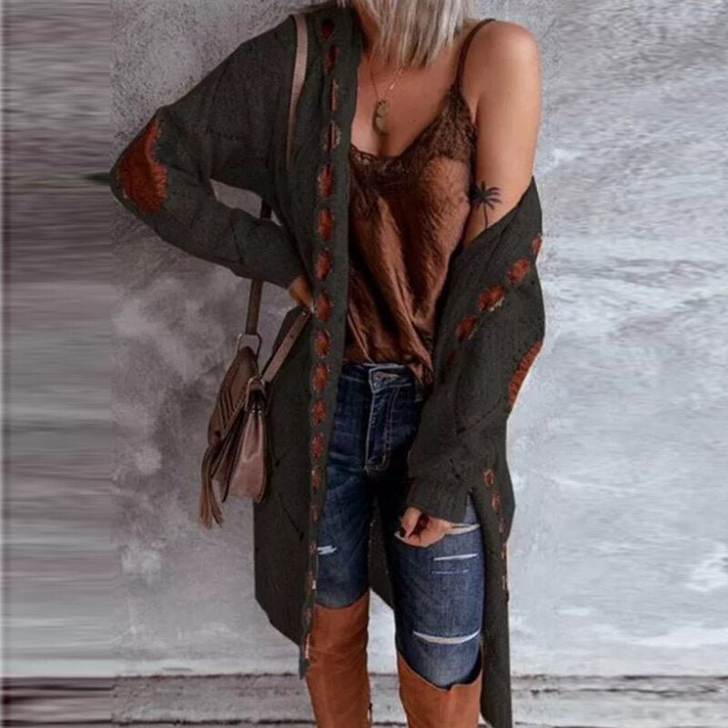 WOLF Ausgehöhlter Kapuzenpulli