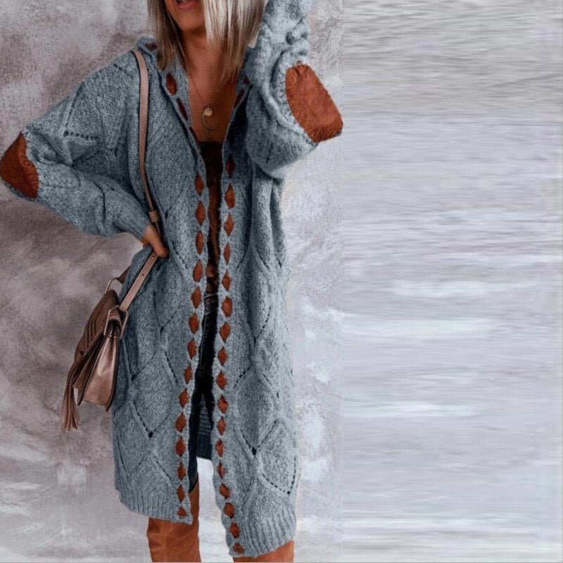 WOLF Ausgehöhlter Kapuzenpulli