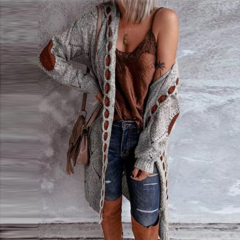 WOLF Ausgehöhlter Kapuzenpulli