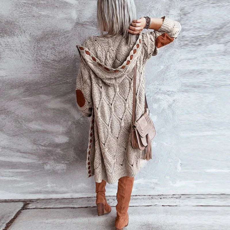 WOLF Ausgehöhlter Kapuzenpulli