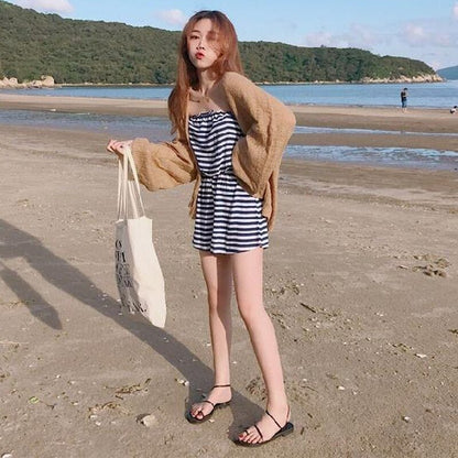 WOLF Batwing-Ärmel offen Front Mantel