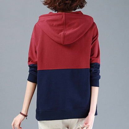 WOLF Baumwoll-Kapuzenpullover