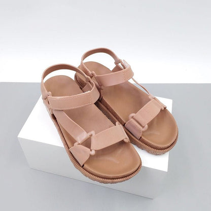 WOLF Bequeme Gladiatorensandalen