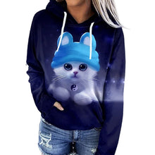 Lade das Bild in den Galerie-Viewer, WOLF Digitaler Druck Lässig Pullover
