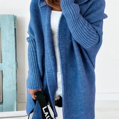 WOLF Faulenzen Ärmel Kapuze Lose Pullover