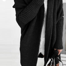 Lade das Bild in den Galerie-Viewer, WOLF Faulenzen Ärmel Kapuze Lose Pullover
