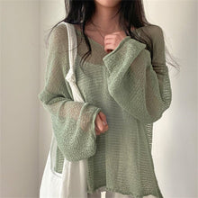Lade das Bild in den Galerie-Viewer, WOLF Fauler Stil Pullover

