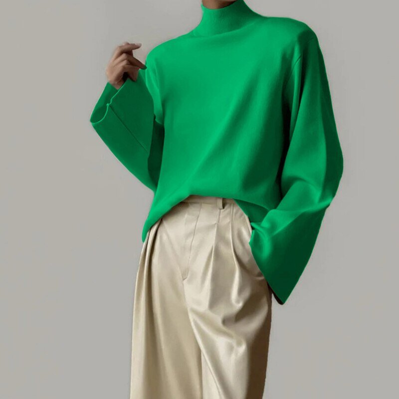 WOLF Flare Langarm Pullover