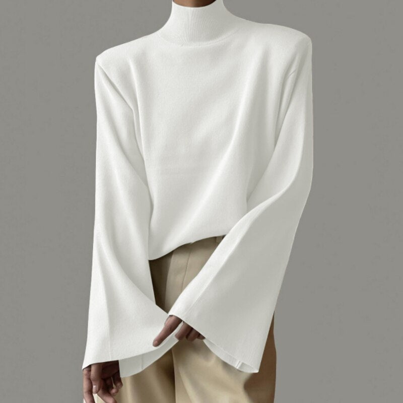 WOLF Flare Langarm Pullover