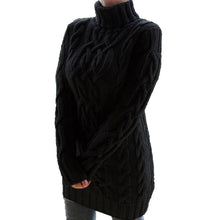 Lade das Bild in den Galerie-Viewer, WOLF - Halte dich kuschelig warm mit diesem stylischen Strickkleid
