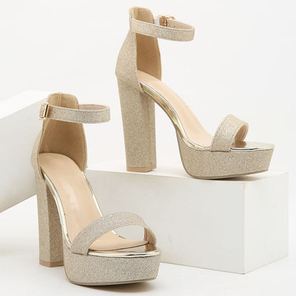 WOLF High Heels Knöchelschnallenriemen