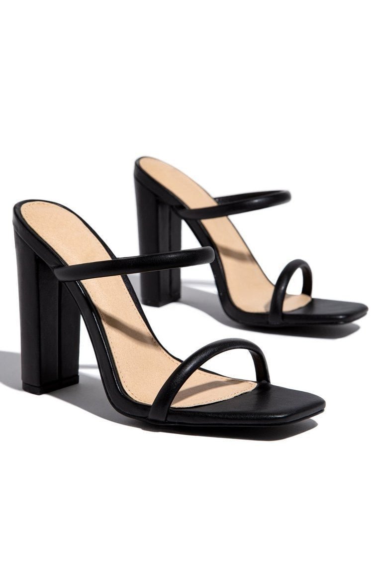 WOLF High Heels mit Schlangendruck