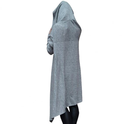 WOLF Kapuzenpullover Unregelmäßiges Top