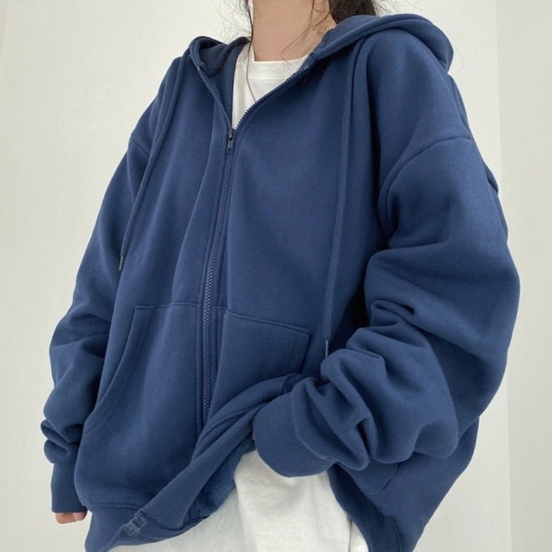 WOLF Lang Ärmel Kapuze