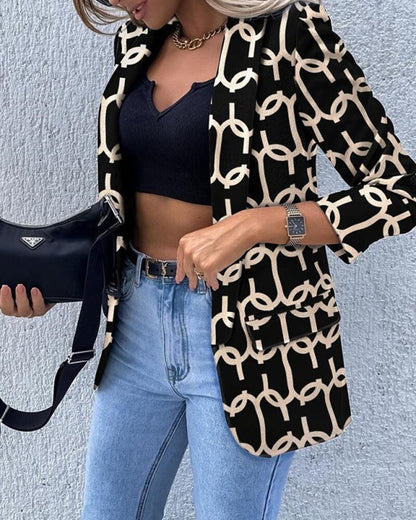 WOLF Langärmelige schlanke Blazer